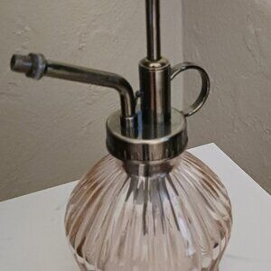 Plant Water Mister Vintage Glass Spray Mister Indoor Garden Spray Bottle.